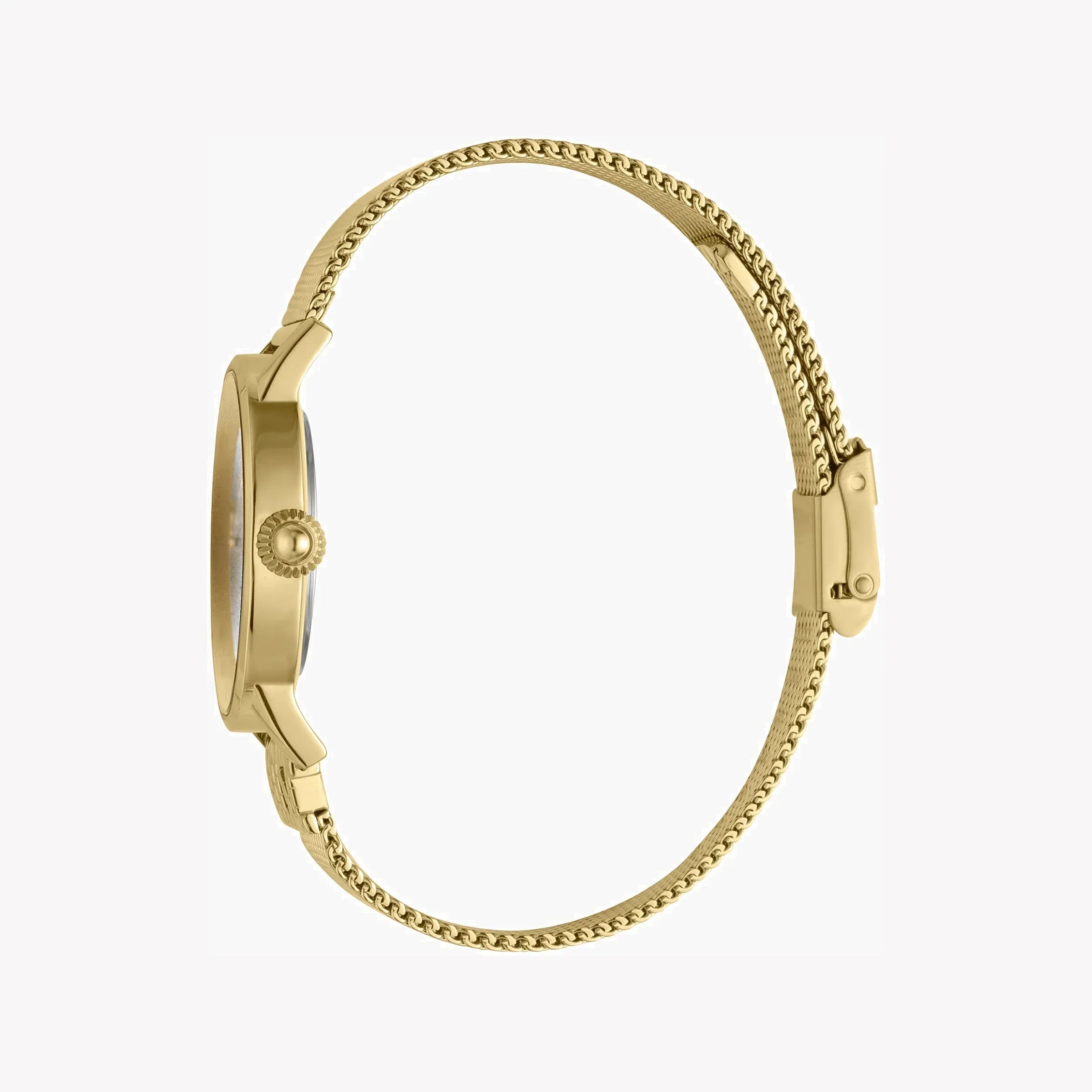 Just Cavalli Women's Gold Stainless Steel Watch, Silver Dial | Jc1l078m0065