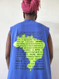 Sleeveless T-shirt BRASIL Blue