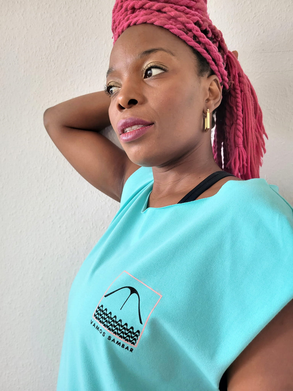 Sleeveless T-shirt SAPUCAI Mint