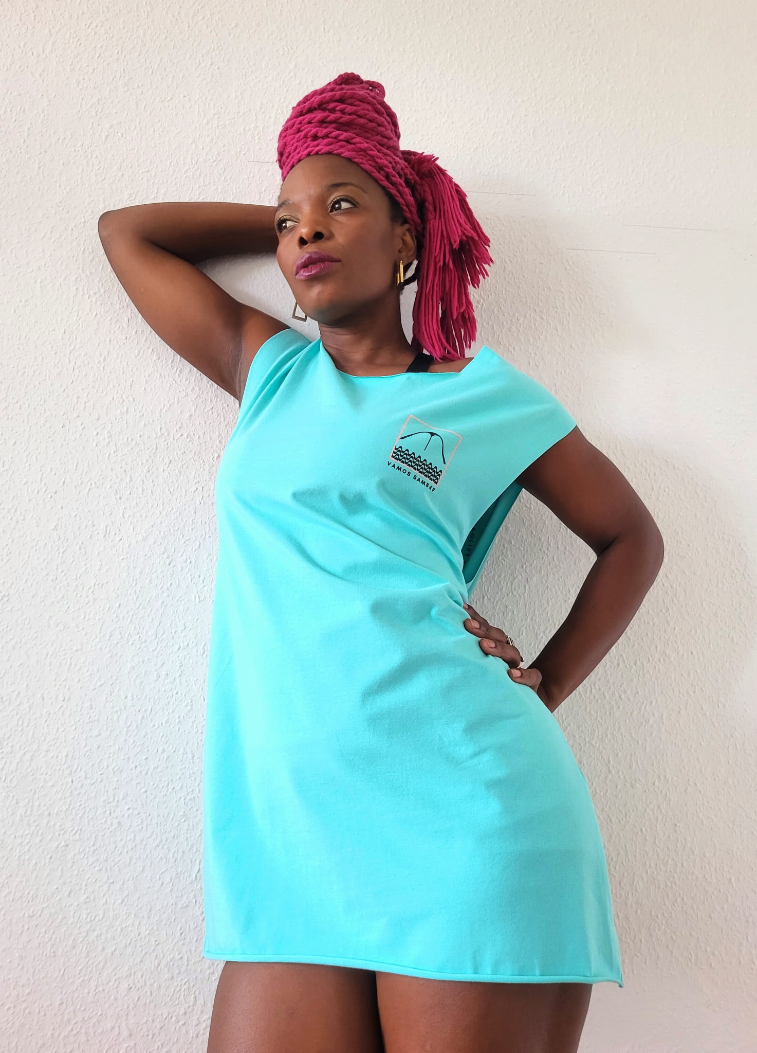 Sleeveless T-shirt SAPUCAI Mint