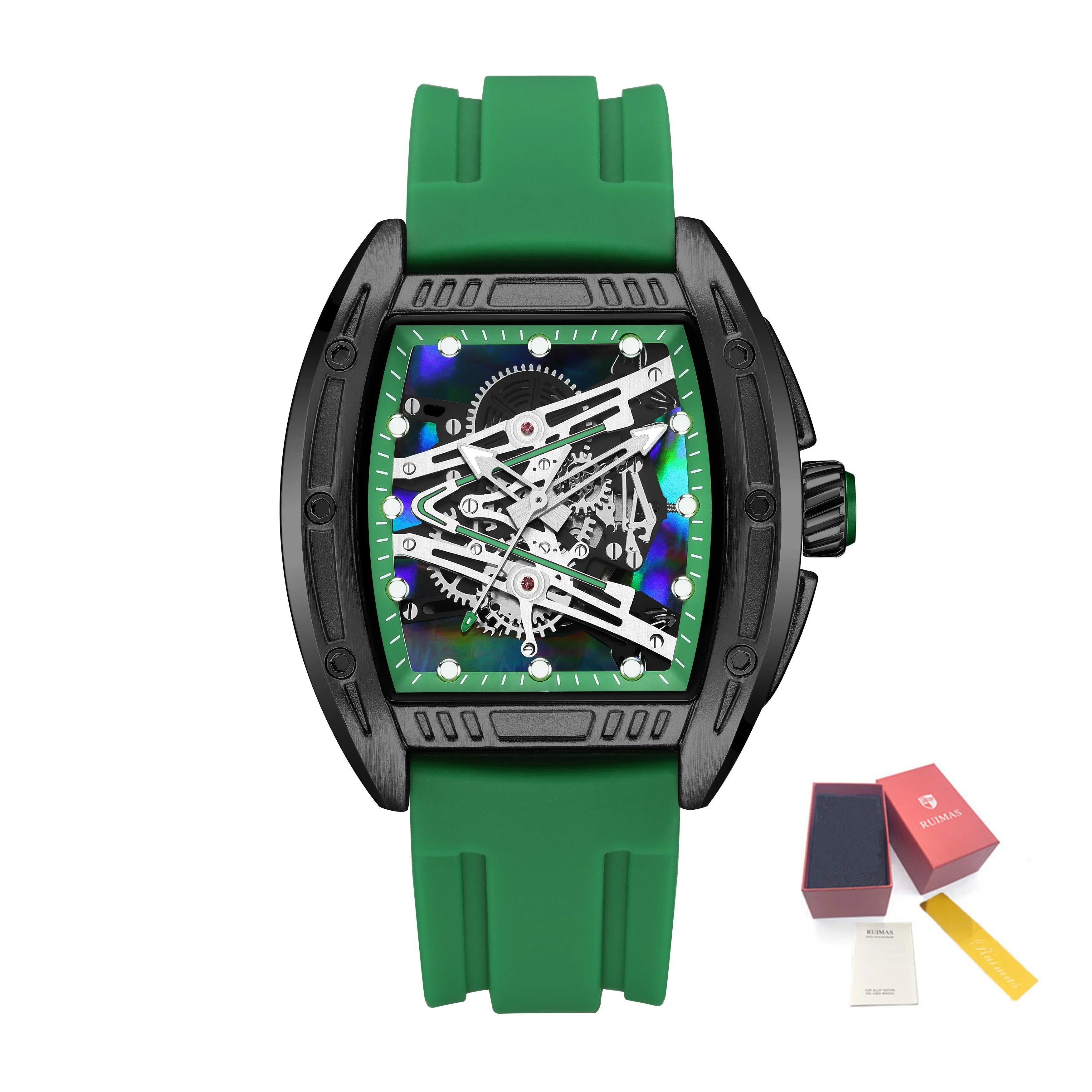 RUIMAS Fashion Military Quartz Watches Men Luxury Casual Sport Wrist Watches Waterproof Luminous Clock Large Dial Reloj Hombre 338
