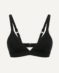 Merino Wool Sports Bra – Black