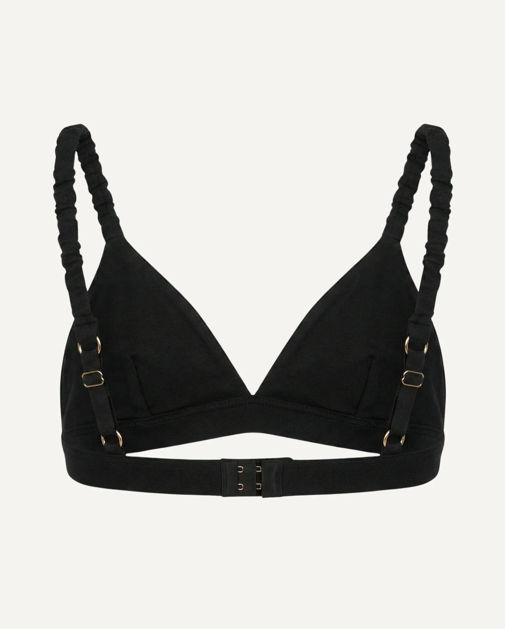 Merino Wool Sports Bra – Black