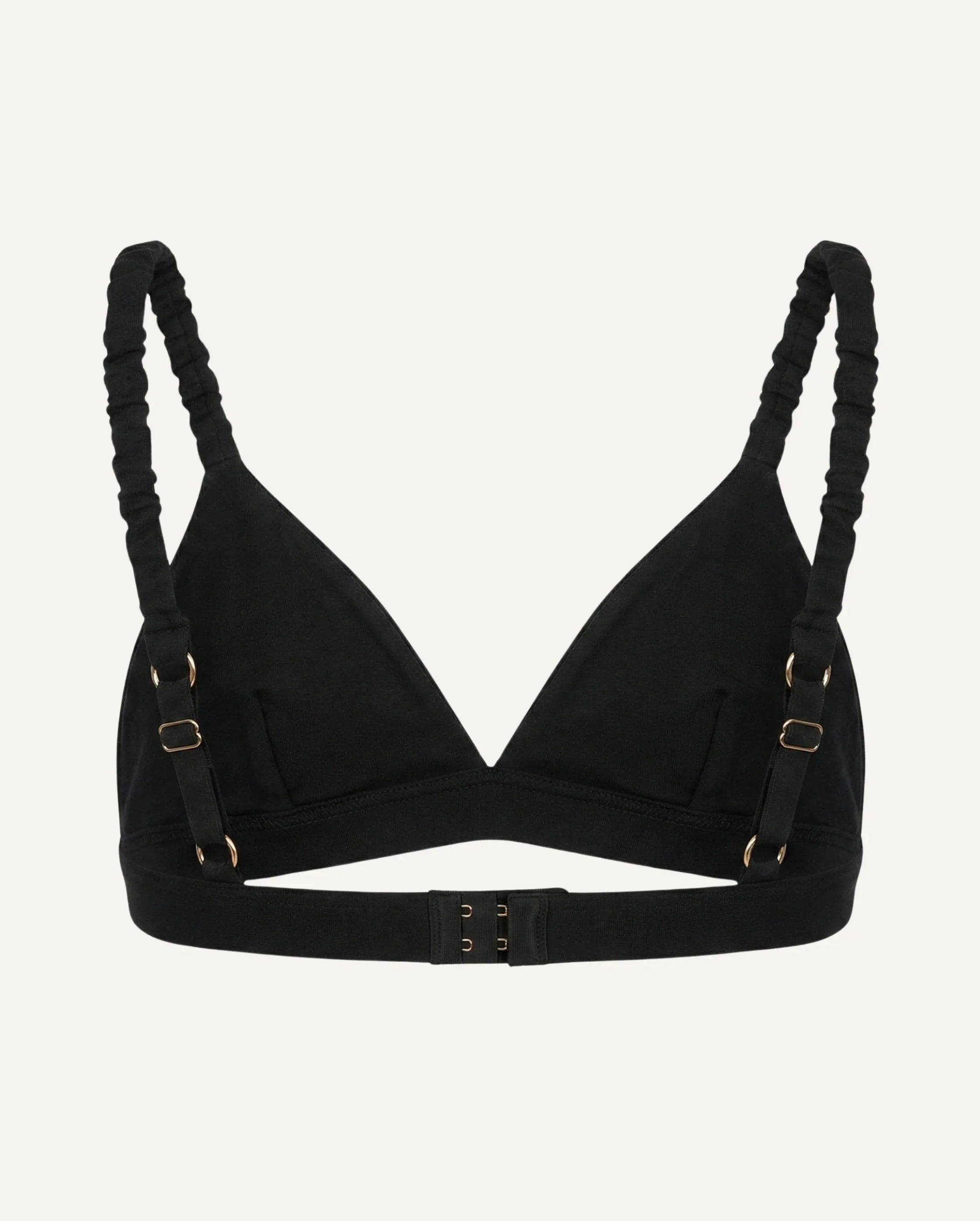 Merino Wool Sports Bra – Black