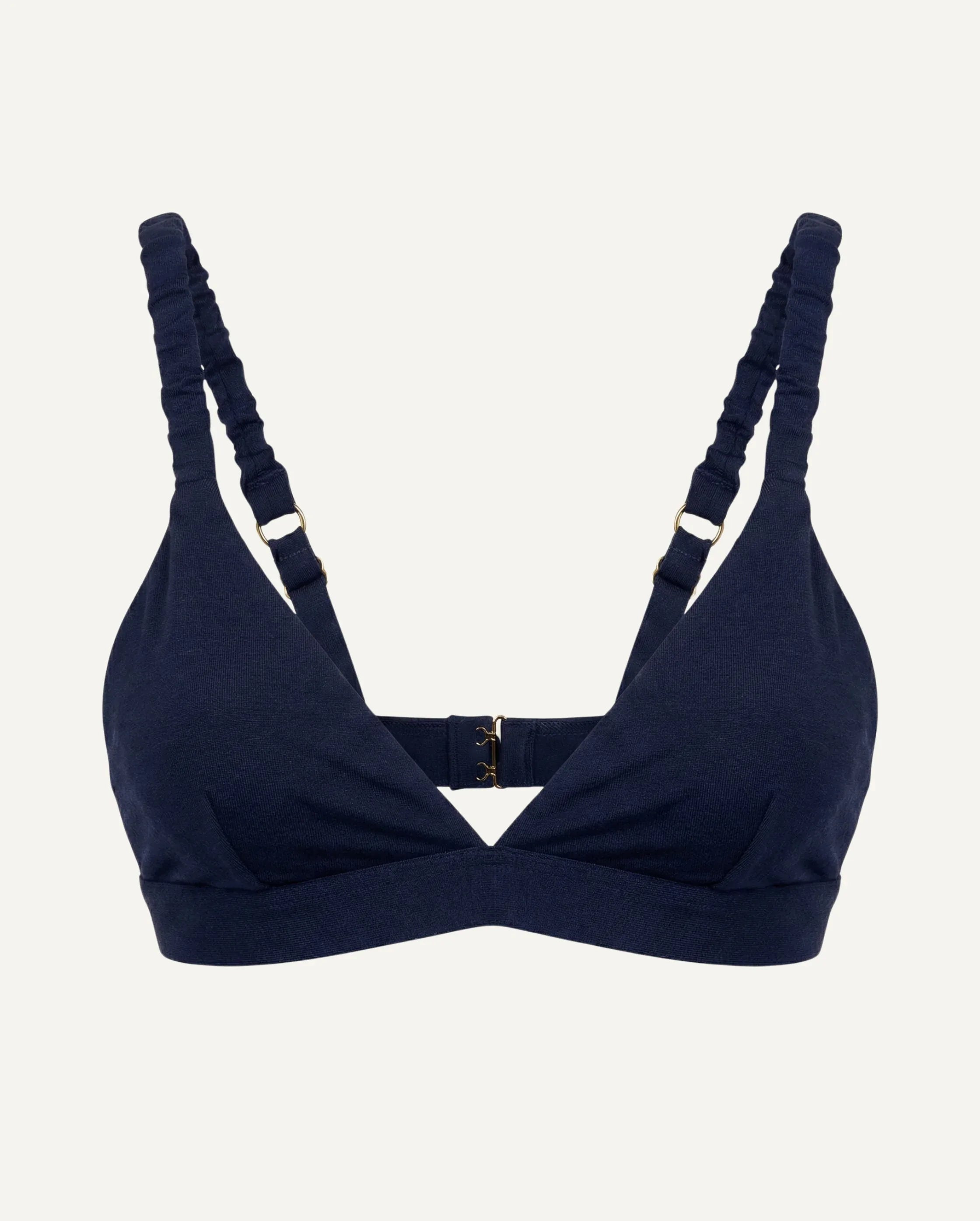 Merino Wool Sports Bra – Dark Blue