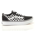Children’s Casual Trainers Vans Ward Platform Black