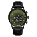Trnda Men's Stainless Steel Watch, Gradient Seaweed Green | Trn-43blk