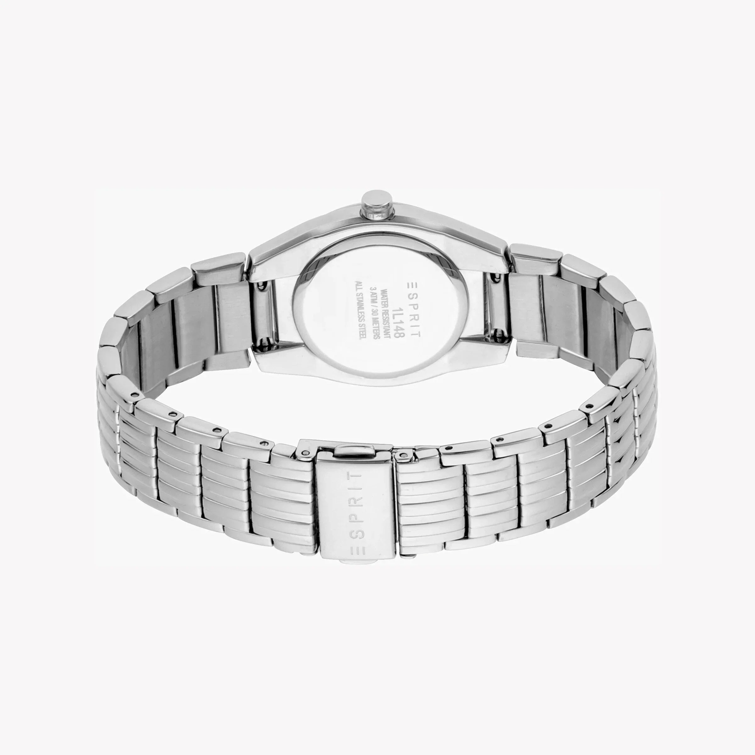 Esprit Women's Silver Stainless Steel Watch, Silver Dial | Es1l174m0015