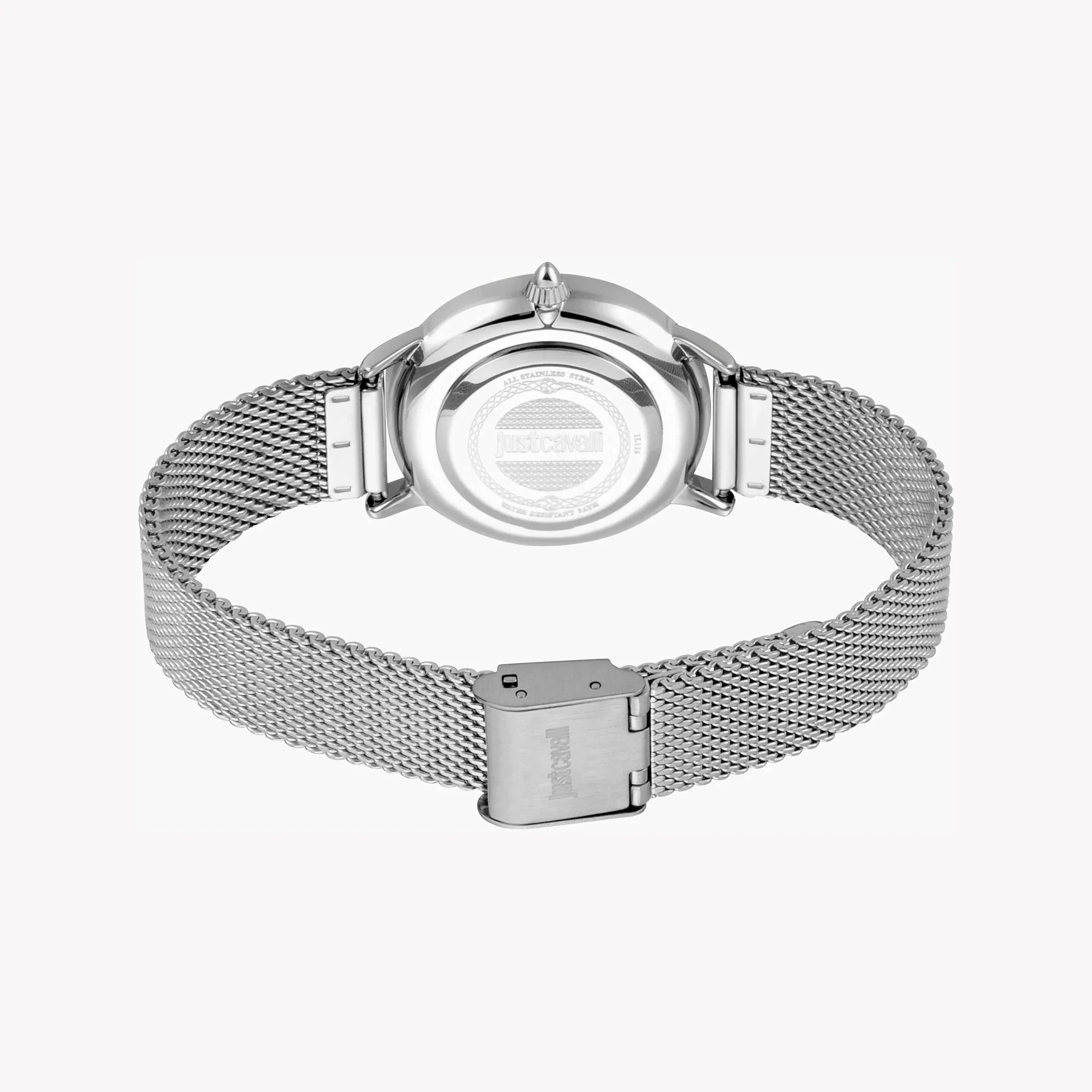 Just Cavalli Women's Silver Watch, Elegant Design | Jc1l116m0095