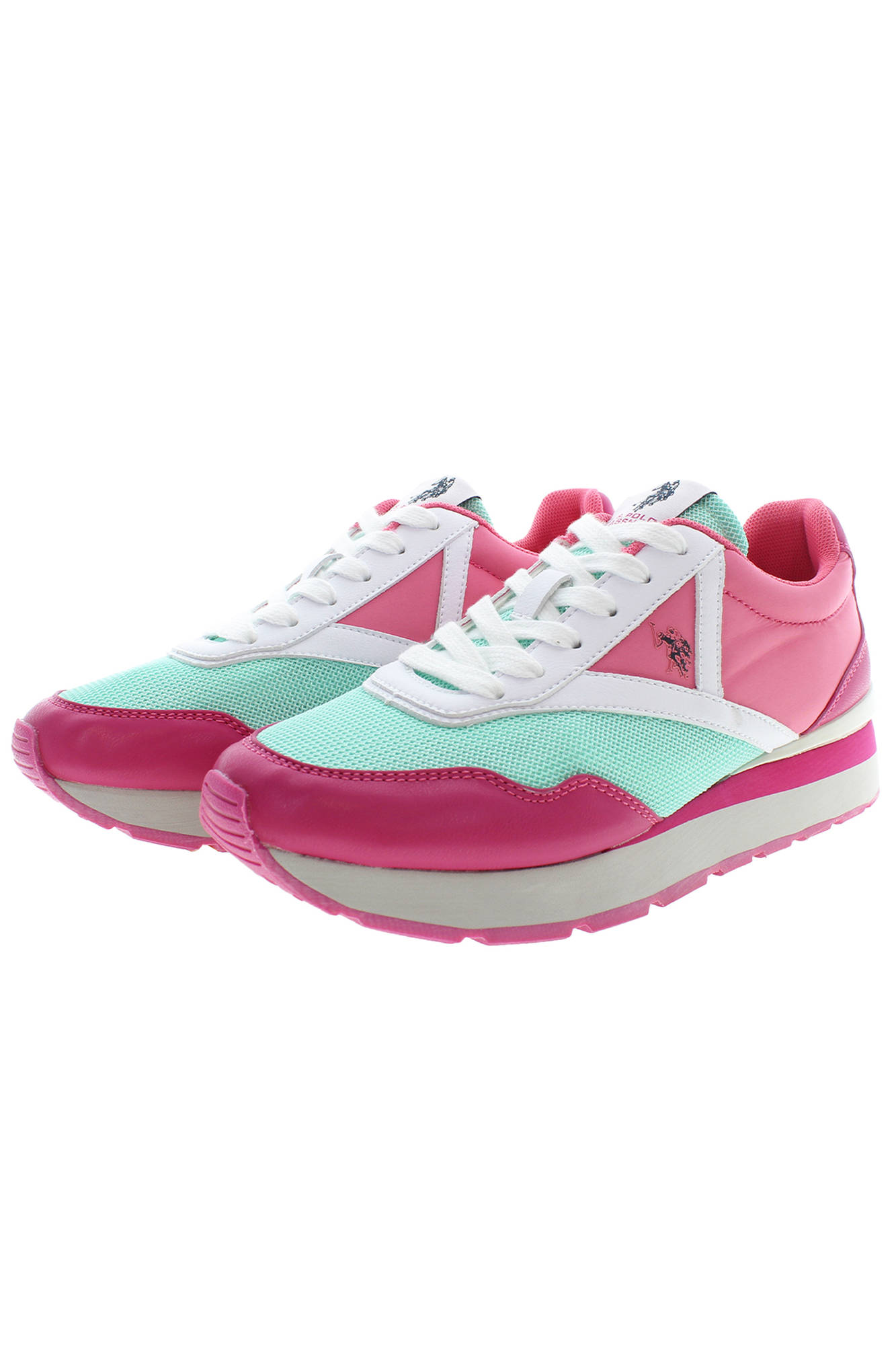 US POLO BEST PRICE WOMEN'S SPORTS FOOTWEAR PINK